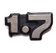 Эмблема двери багажника "1,7" ВАЗ 21213